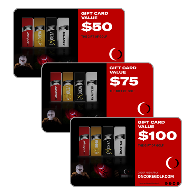 Golf Gift Cards - Golf E-cards - OnCore - 2023