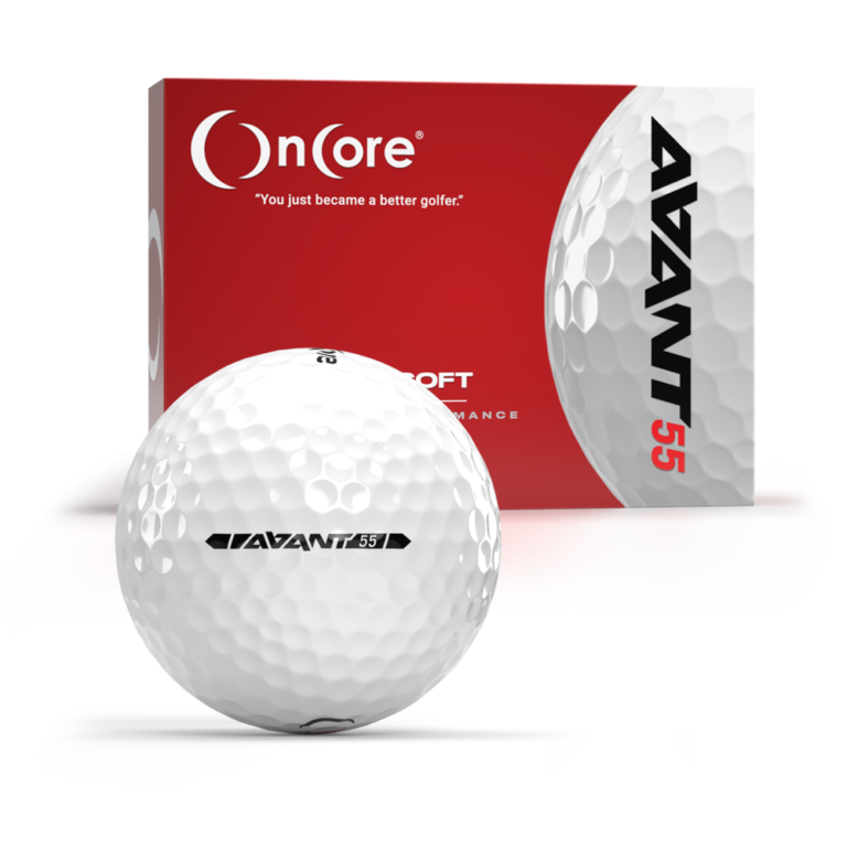 AVANT 55 Golf Balls 1 Dozen Golf Balls OnCore Golf Balls