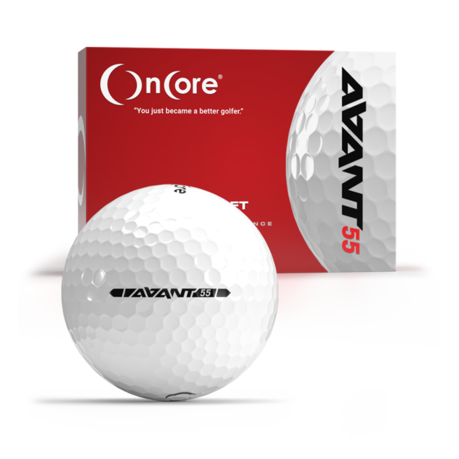AVANT 55 - New 2022 - Best Golf Balls - 1 Dozen White