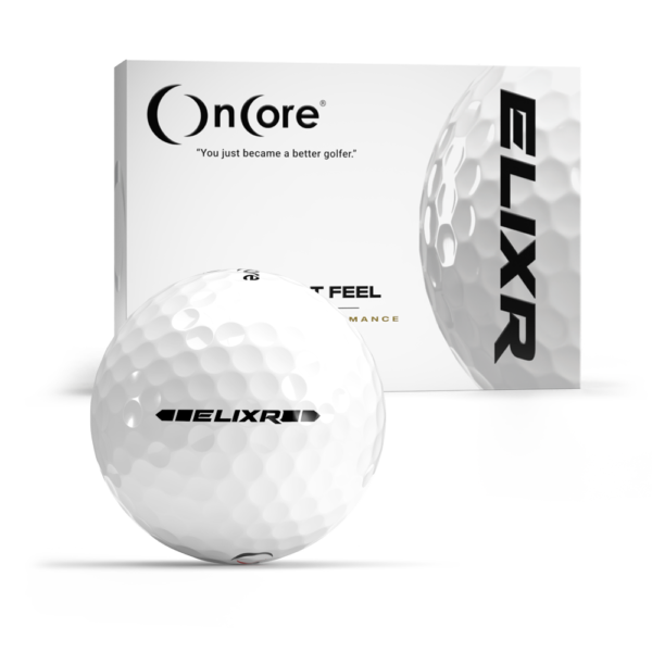 ELIXR - 2020 - Best Golf Balls - 1 Dozen - White