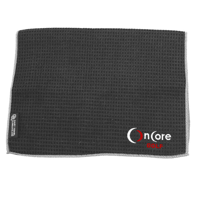 Shop Slate Microfiber Towel - OnCore Golf Official Logo - 2024