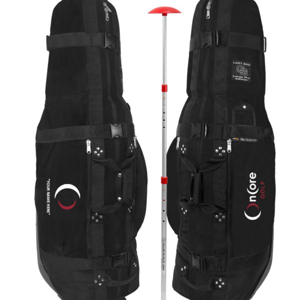 Custom OnCore Golf Travel Bag - Black