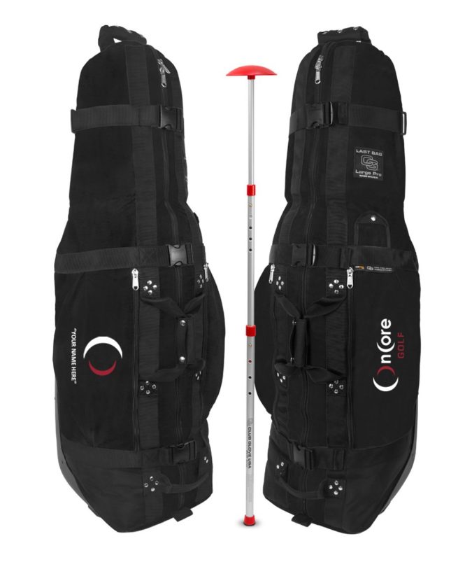 Custom OnCore Golf Travel Bag - Black