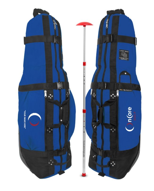 Custom OnCore Golf Travel Bag - Royal Blue