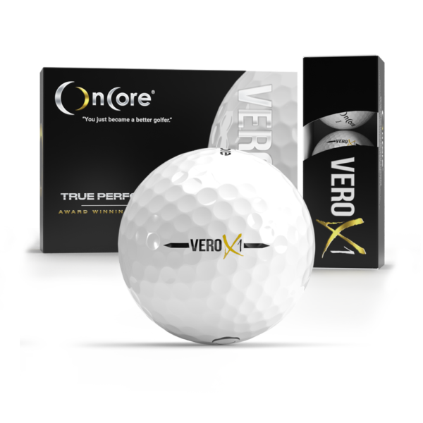 VERO X1 - 2022 - Best Golf Balls OnCore Golf - White