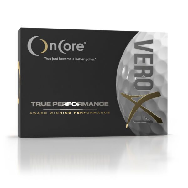 Shop OnCore Golf - VERO X1 Tour Performance Distance Golf Balls - White Dozen