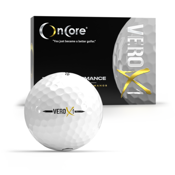 VERO X1 - 2022 - Best Golf Balls OnCore Golf - White