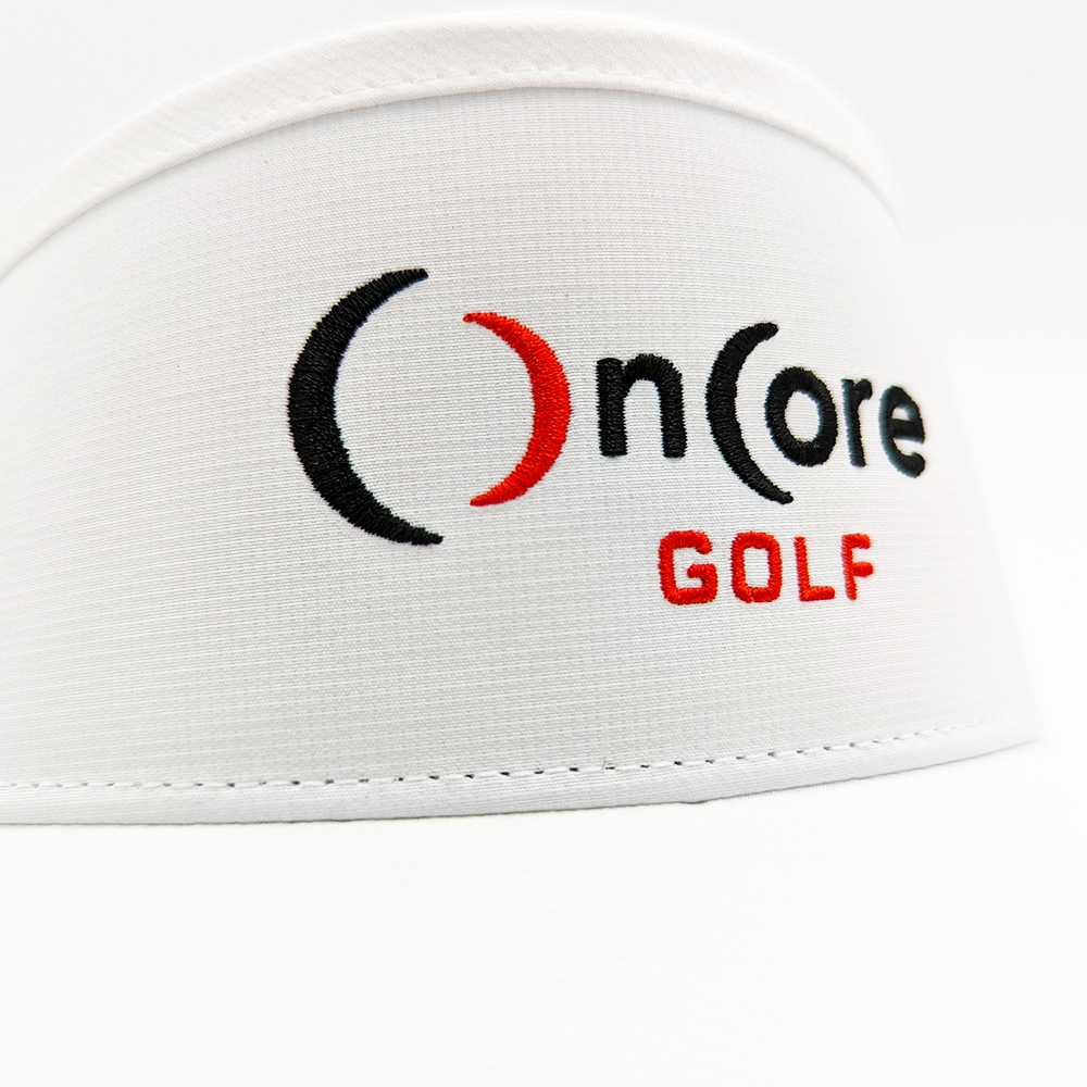 Order the Official White Visor Golf Hat