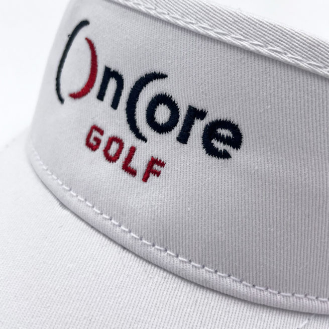 OnCore Golf - Women's White Golf Visor