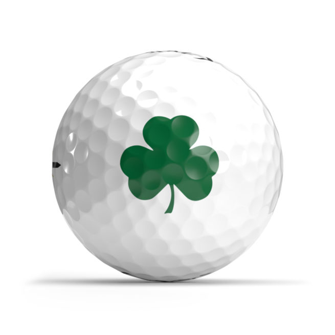 Shamrock Edition | 2024 St Patrick's Day - Green Clover Golf Ball - OnCore