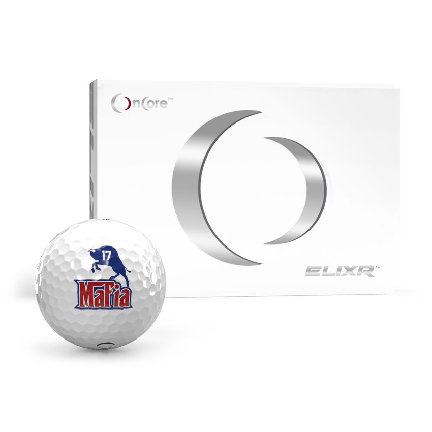 josh-allen-golf-ball-signature-official-ball-elixr Josh Allen Mafia Ball - ELIXR Dozen