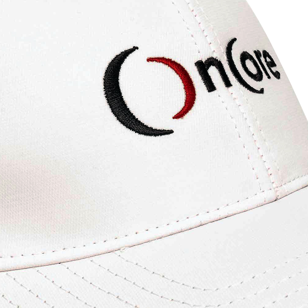 oncore-white-golf-hat-ELIXR-img1 Classic White OnCore Golf Hat - ELIXR