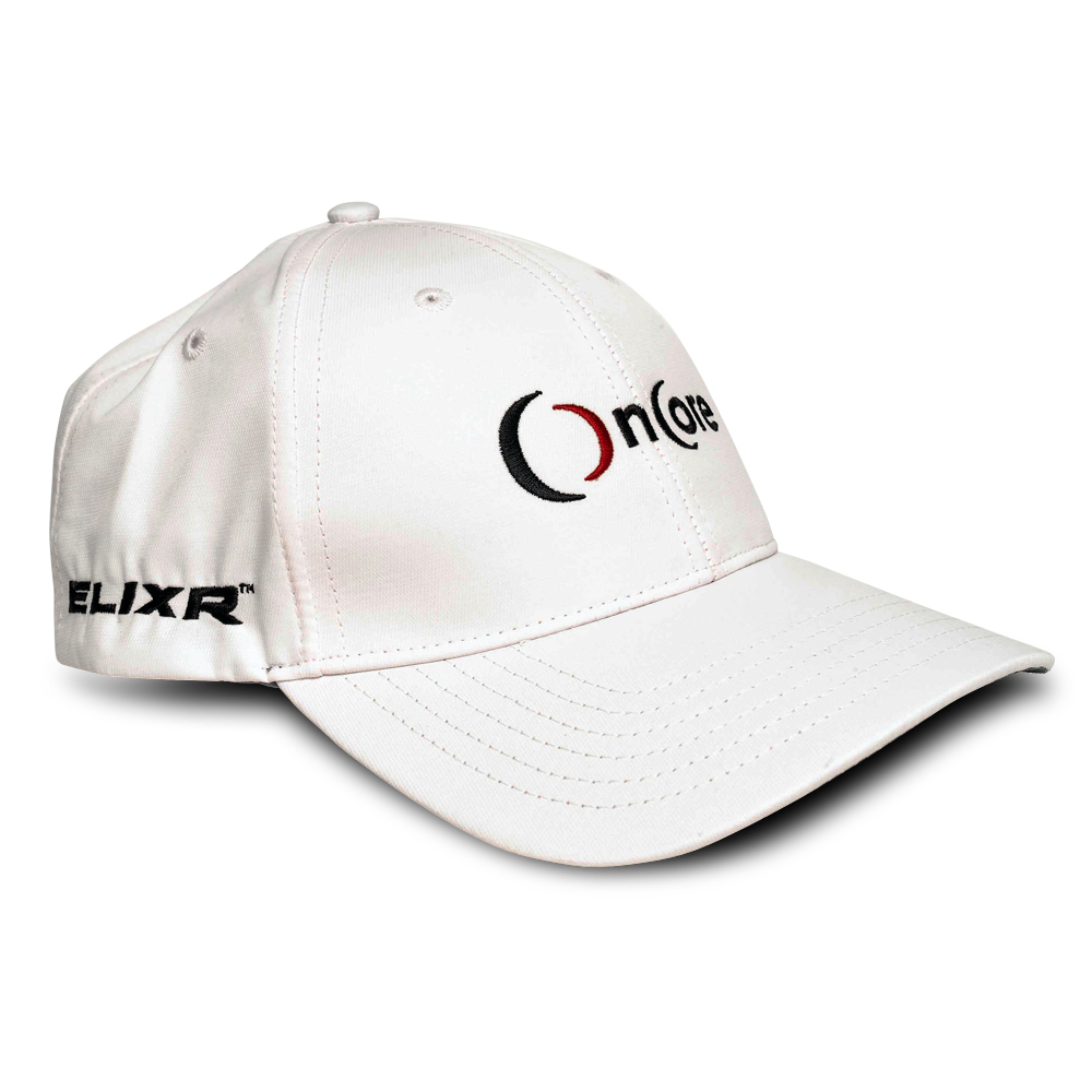oncore-white-golf-hat-ELIXR-main Classic White OnCore Golf Hat - ELIXR