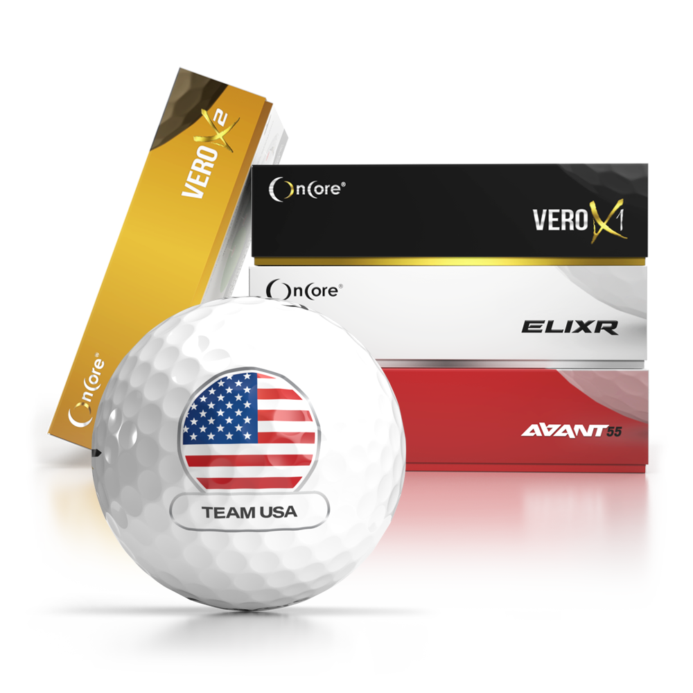 oncore-custom-golf-ryder-cup-2023-golf-balls-team-usa-dozens Get the Limited Edition Team USA Cup Golf Balls, customized with our new Team USA Graphic.