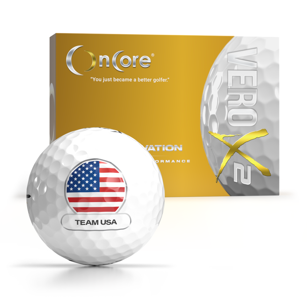 oncore-custom-golf-ryder-cup-2023-team-usa-dozen-golf-balls-vero-x2 Get the Limited Edition Team USA Cup Golf Balls - VERO X2 Dozen Custom