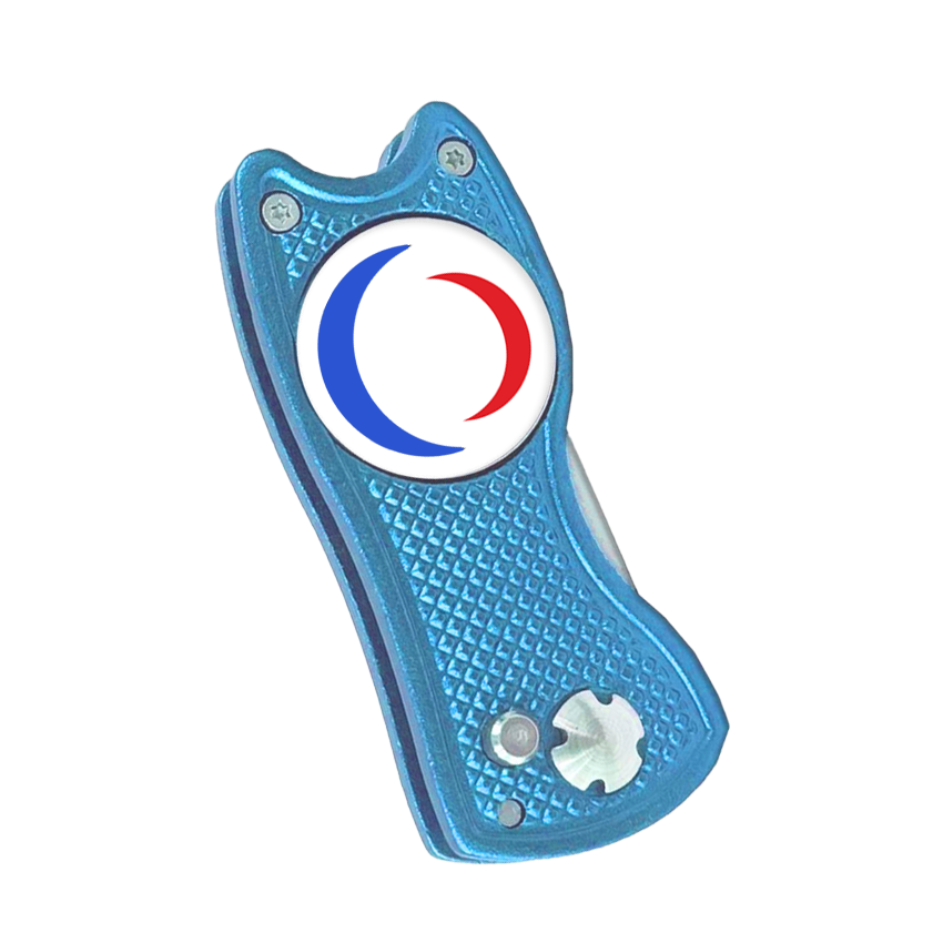 oncore-golf-divot-tool-golf-blue-4 OnCore Divot Repair Tool - Blue