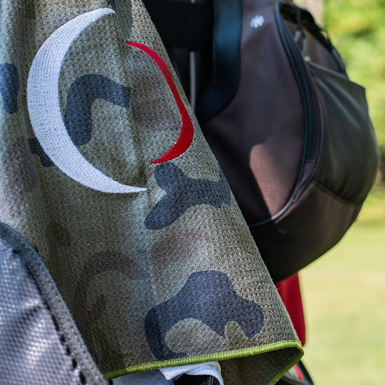 oncore-premium-golf-towel-camo-2021-pic2 OnCore Best Premium Microfiber Golf Towel - Camo