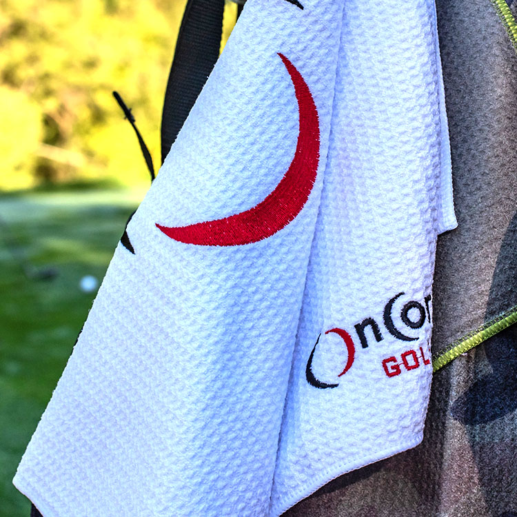 oncore-premium-golf-towel-white-pic1 OnCore Best Premium Microfiber Golf Towel - White