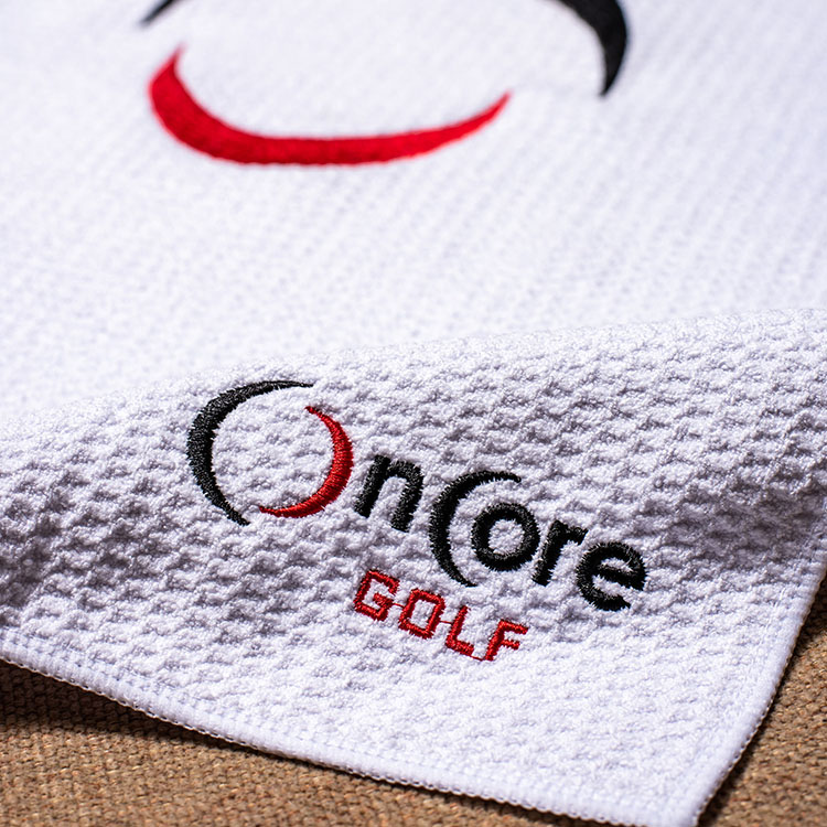 oncore-premium-golf-towel-white-pic4 OnCore Best Premium Microfiber White Golf Towel