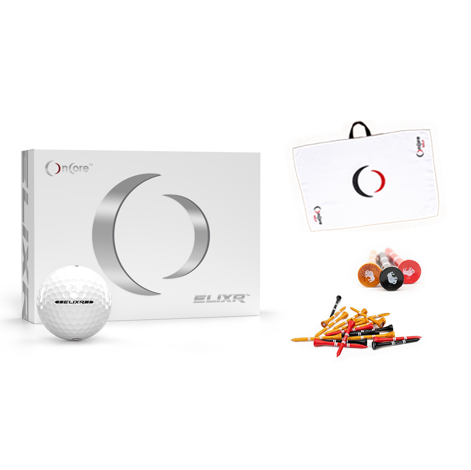 ElixrBundlesProductShots OnCore It's Magic Bundle | ELIXR, Golf Tees and Towel
