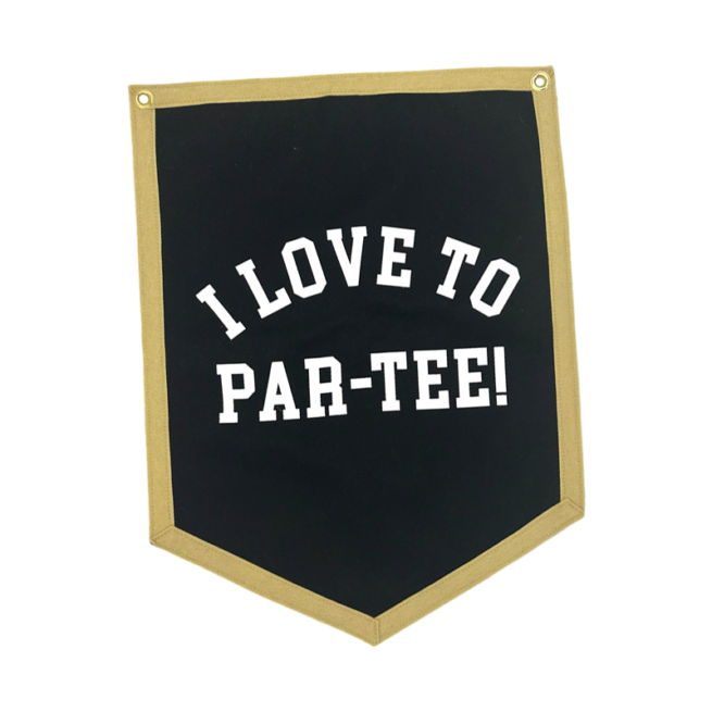 I Love To Par-Tee Flag - Pennant & Flags - Official OnCore