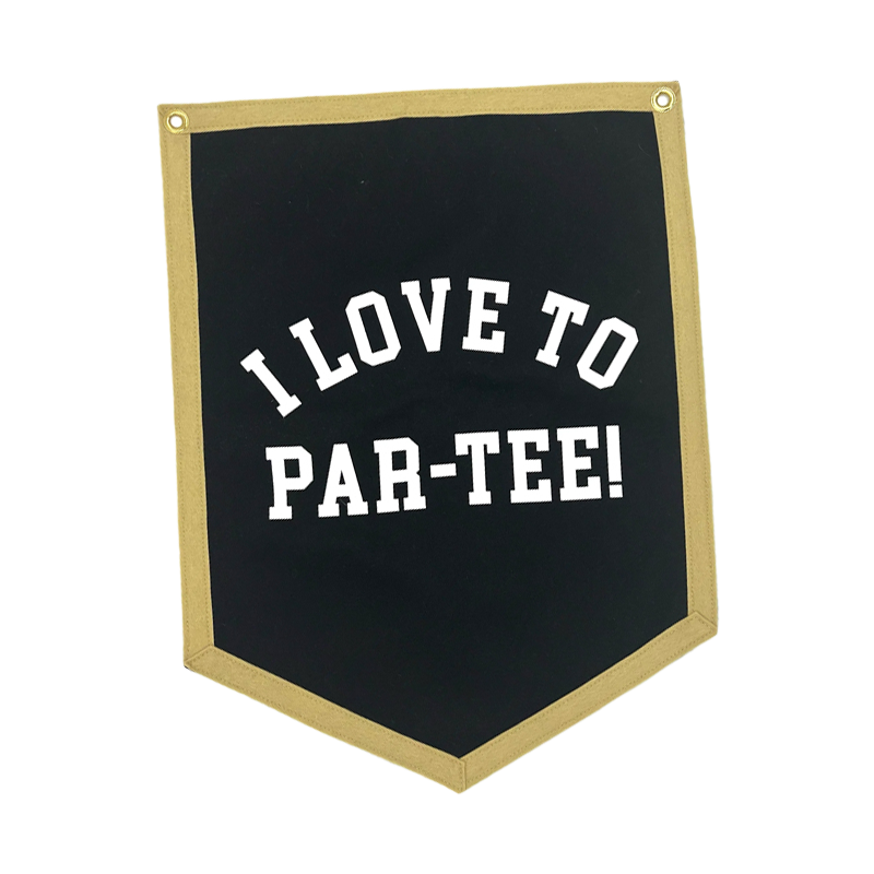 I Love To Par-Tee Flag - Pennant & Flags - Official OnCore