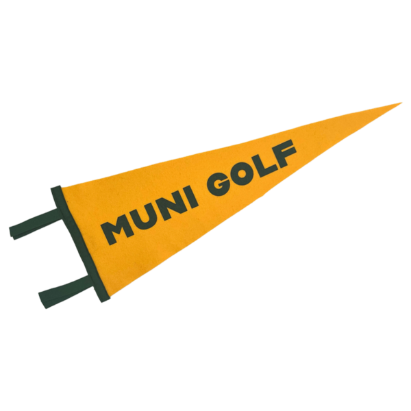 Muni Golf - Pennant & Flags - Official OnCore
