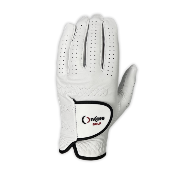 OnCore High-Performance Golf Glove - White