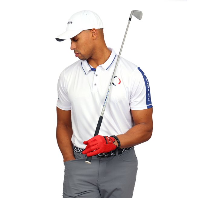 OnCore Performance Sport Golf Polo - White