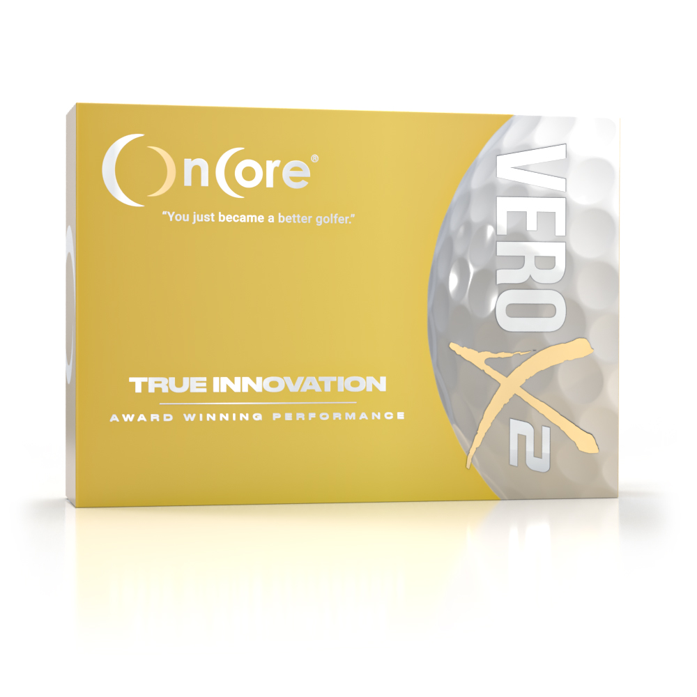 Shop OnCore Golf - VERO X2 Tour Performance Golf Balls - White Dozen