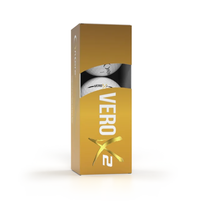 VERO X2 - New Tour Performance Golf Ball - OnCore Golf - Sleeve