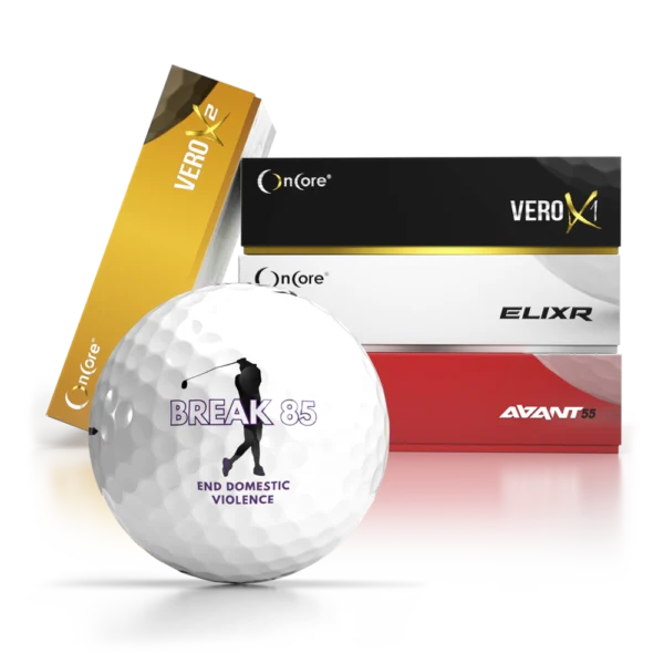 Shop William Wilson Charity Golf Balls - End Domestic Violence - OnCore Ambassador Series