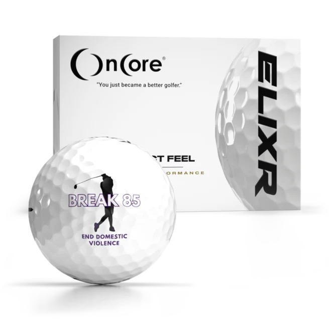 Shop William Wilson Golf Balls - End Domestic Violence - OnCore - ELIXR