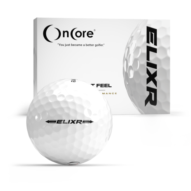 ELIXR Enhanced - 2022 - Best Golf Ball Dozen White