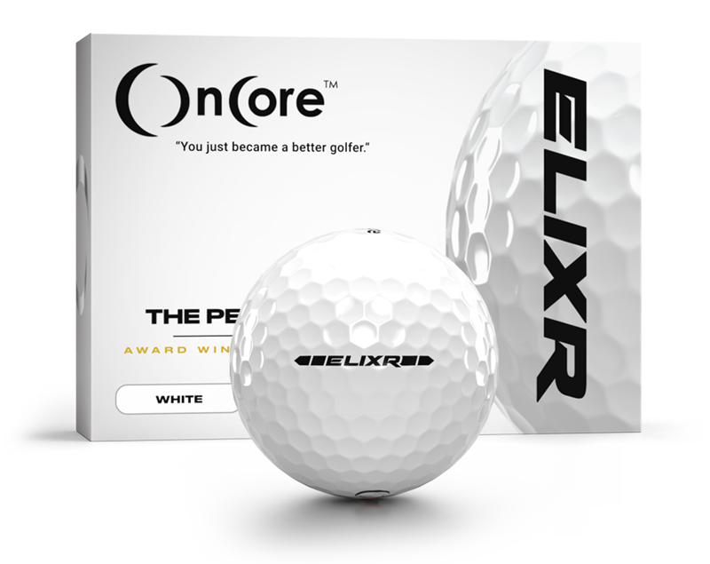 ELIXR - Dozen Golf Balls - White