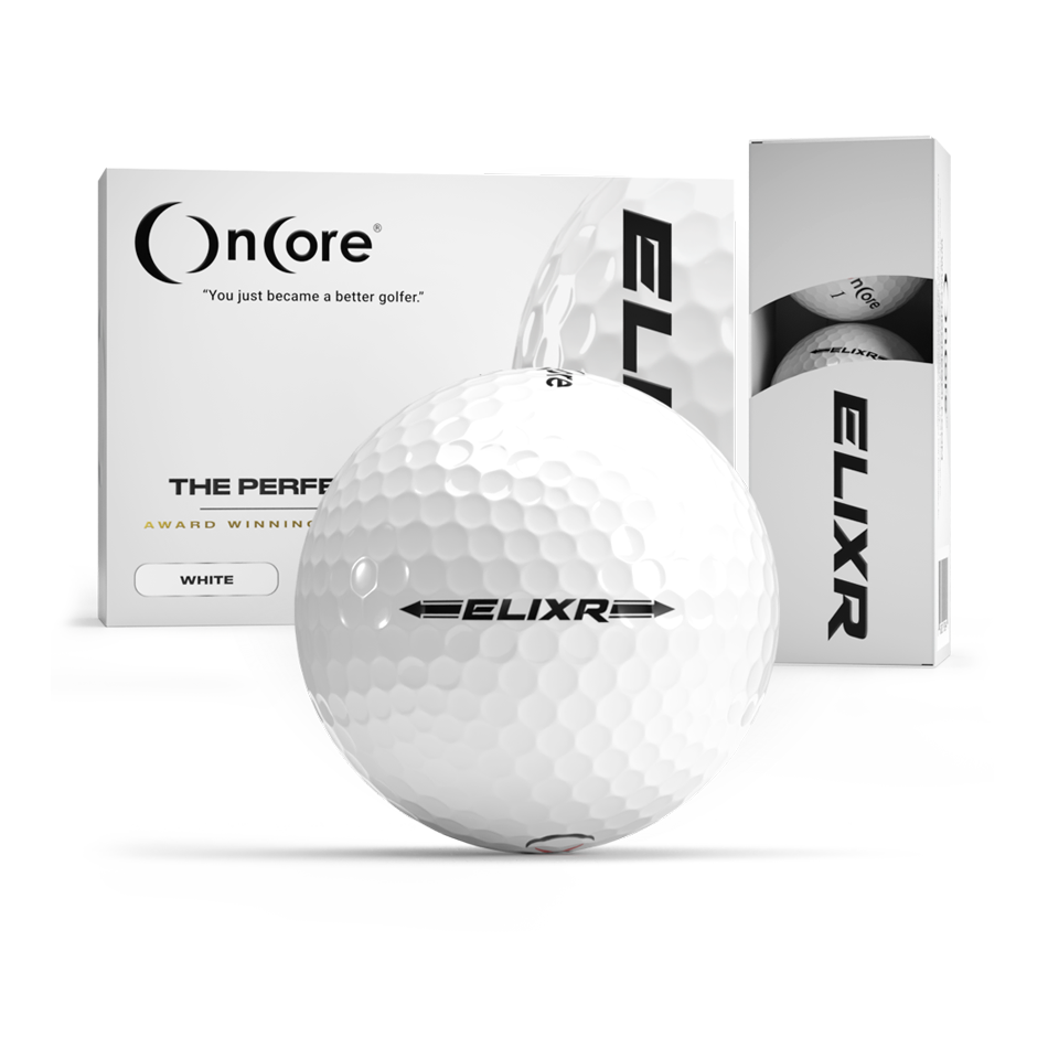 ELIXR Enhanced - 2022 - Best Golf Ball Dozen White