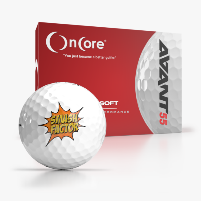 Smash Factor IPA Beer Golf Balls - OnCore Golf and Resurgence for PGA HOPE 2024 - AVANT 55