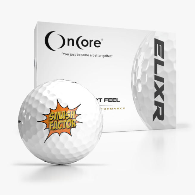 Smash Factor IPA Beer Golf Balls - OnCore Golf and Resurgence for PGA HOPE 2024 - ELIXR