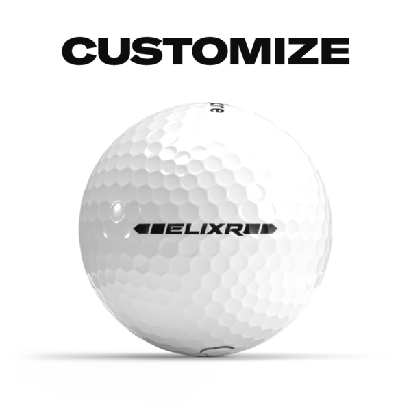 Customize 2020 ELIXR Golf Ball - Company Logo, Text, Images