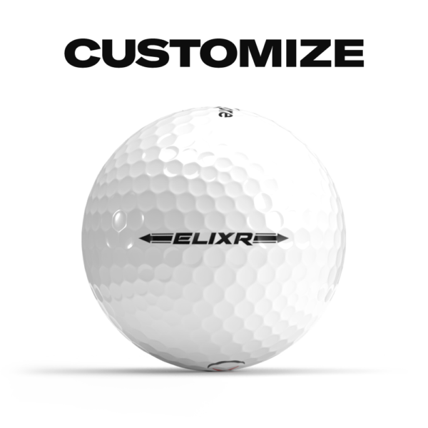 Customize 2022 ELIXR Golf Ball - Company Logo, Text, Images