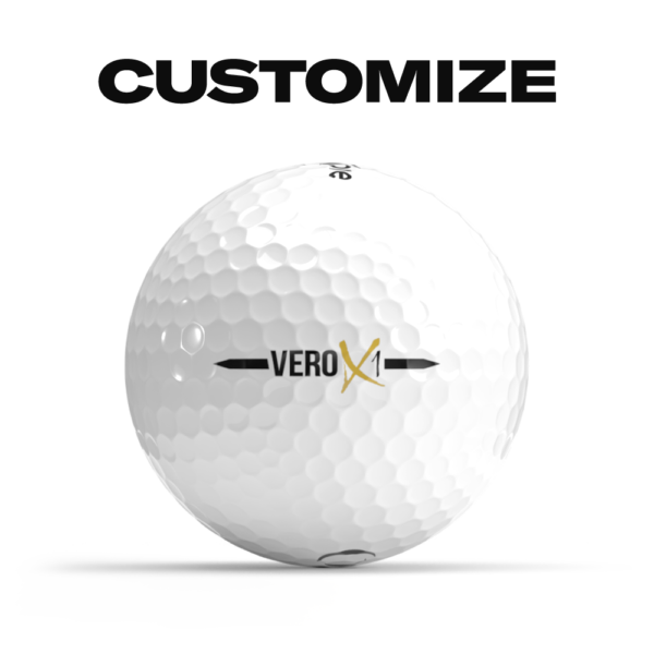 Customize VERO X1 Golf Ball - Company Logo, Text, Images