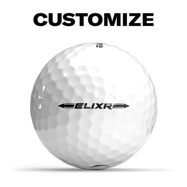 Customize ELIXR 2022 Golf Balls | OnCore Golf - Logo, Text or Image