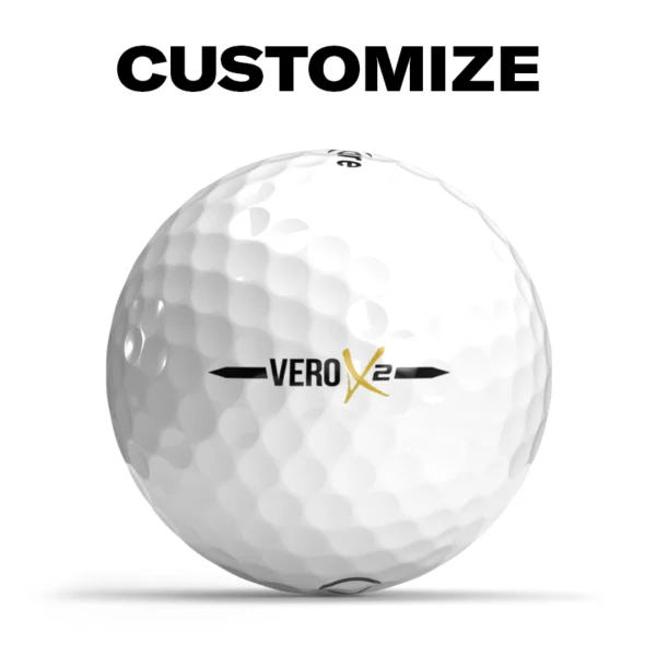 Customize VERO X2 Golf Balls | OnCore Golf - Logo, Text or Image