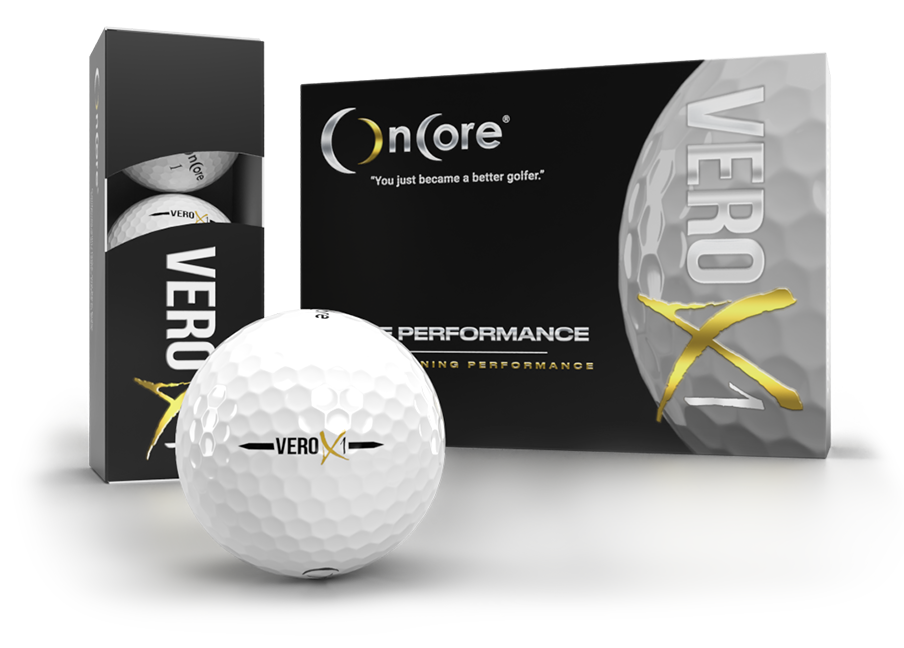Buy VERO X1 Golf Balls - Best Golf Ball of 2022 OnCore Golf