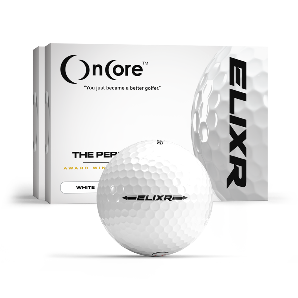 ELIXR-white-2-pack-bundle-special-offer-oncore-golf 2022 ELIXR - 2 Dozen Pack White Golf Balls - Bundled Savings from OnCore Golf