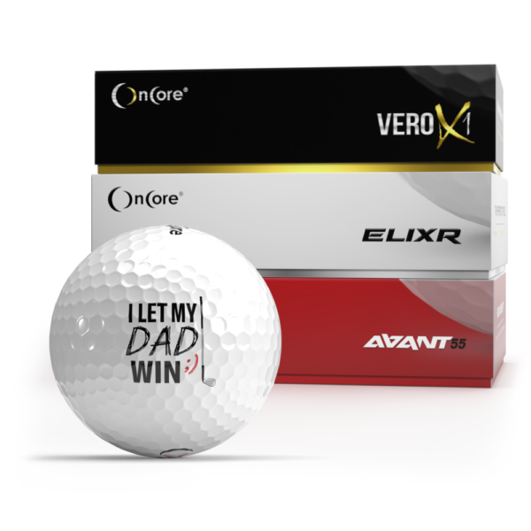 Let Dad Win Golf Balls From OnCore Golf - Father's Day Edition