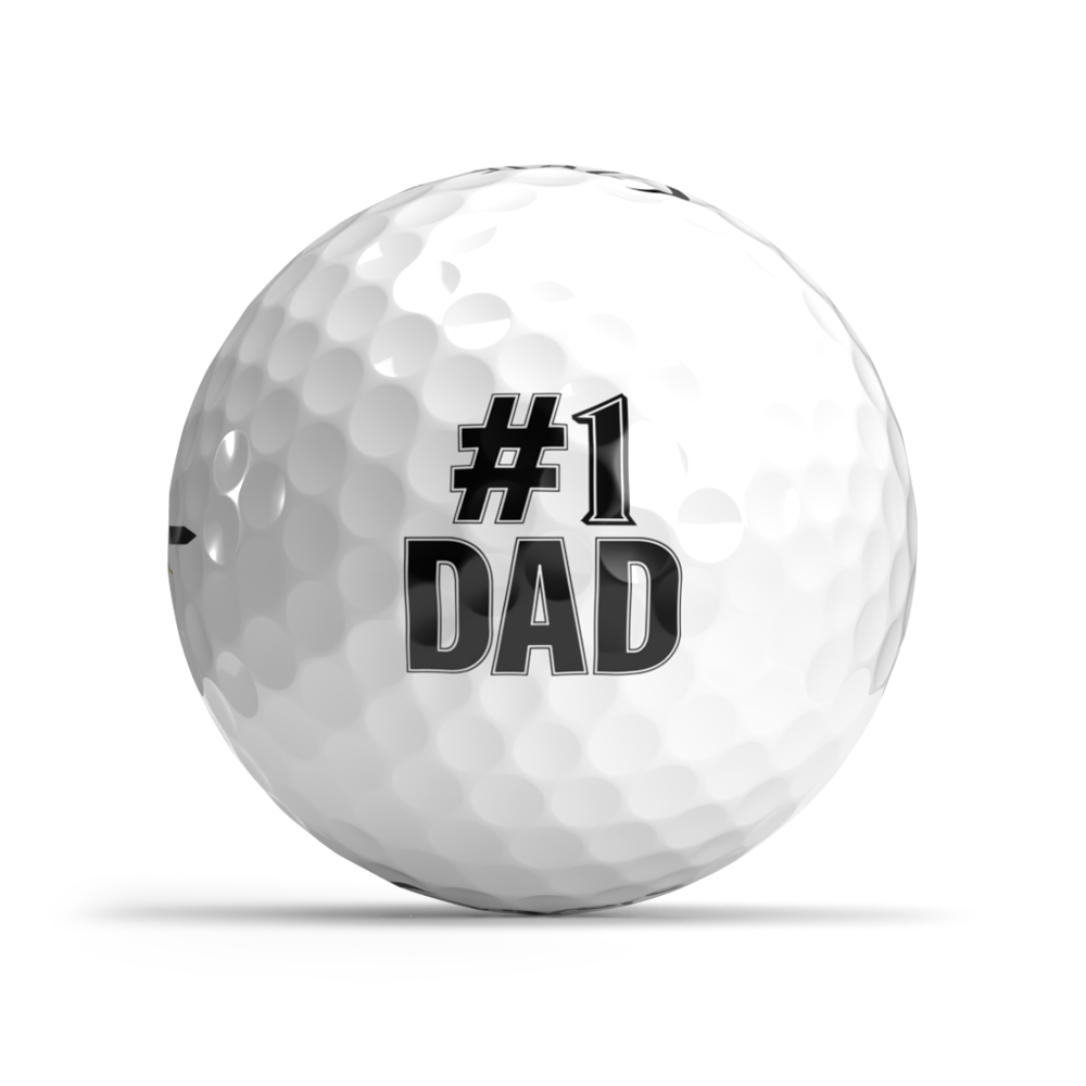number-one-dad-golf-ball-shop-2023-fathers-day-oncore OnCore Golf - Father's Day Golf Ball - #1 Dad