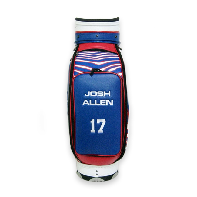 josh-allen-zubaz-golf-bag-oncore-golf-3 Josh Allen Bills Mafia Zubaz Golf Bag - OnCore Golf
