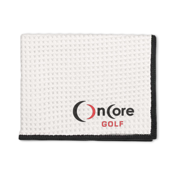 Club OnCore White Microfiber Towel - Club OnCore