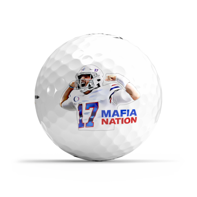 Josh Allen Mafia Nation Golf Ball | OnCore - 2022 Special Edition